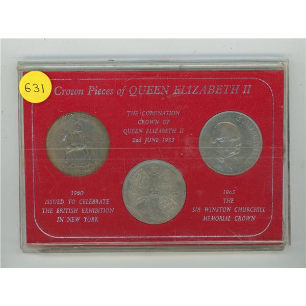 Crown Pieces of Queen Elizabeth II
