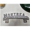 Image 3 : Vintage Outdoor Enamel Light/"Montreal" Canada's Metropolis Emblem