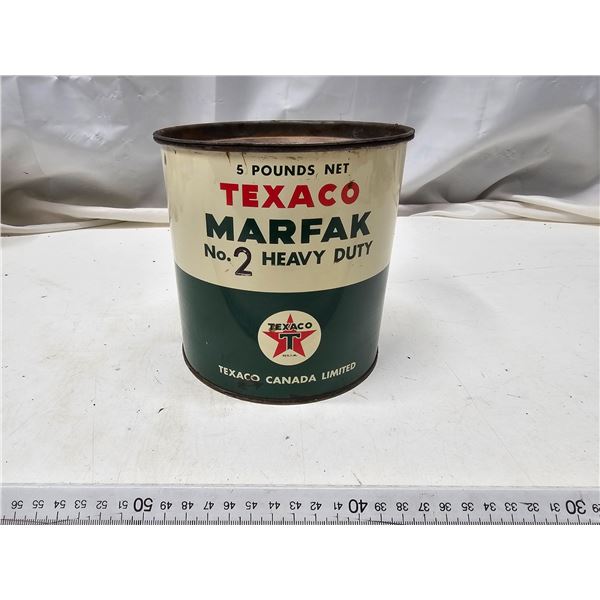 Vintage Texaco MarFak #2 HD Can - Full