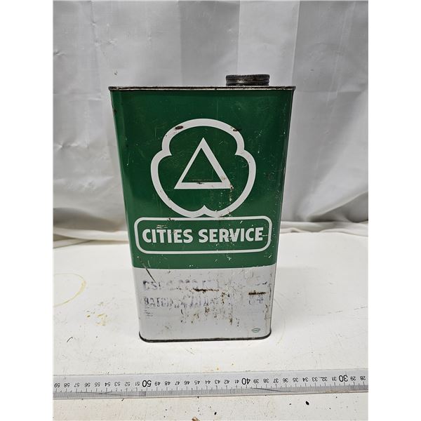Vintage Cities Service Can