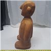 Image 2 : Brown man terrracotta statue- 21"H
