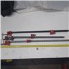 Image 1 : 3 pipe clamps- 36"