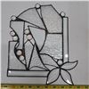 Image 1 : Vintage clear glass sun catcher