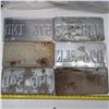 Image 2 : Lot of 6 newer license plates