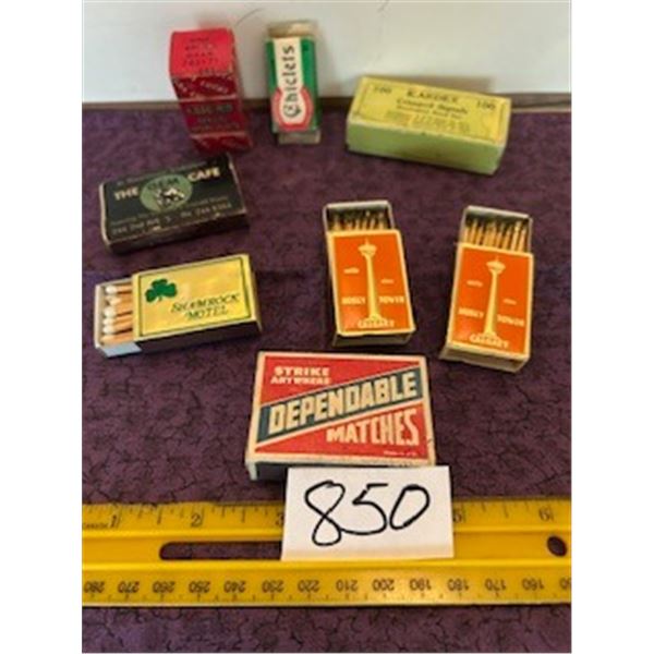 8- Assorted Old Boxes