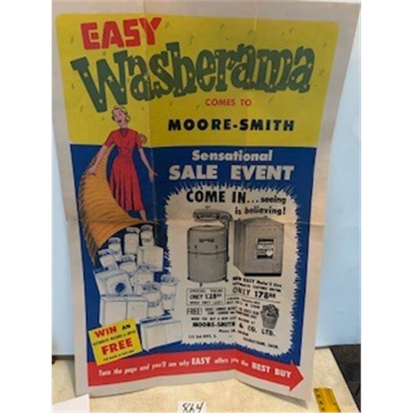 1950's Frameable Washer Ads