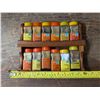 Image 2 : Wooden Spice Rack w/ Variety of spices 12"x10"