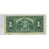 Image 2 : 1937 Bank of Canada 1937 $1. Gordon-Towers signatures. Wide Panel. M/L Prefix. BC-21c. F-15.