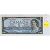 Image 1 : 1954 Modified Portrait Replacement $5. Beattie-Rasminsky signatures. *S/S Replacement Prefix. BC-39b