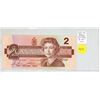 Image 1 : 1986 $2. Bonin-Thieseen signatures. EGT Prefix. BC-55c-i. Uncirculated.