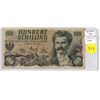 Image 1 : Austria. 1960 100 Schilling. Johann Strauss. High Denomination. Fine.
