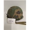 Image 1 : Vietnam Era Steel GI helmet with liner