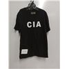 Image 1 : 2 x black CIA t shirts