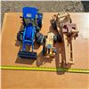 Image 1 : 2 tonka toys and 1 toy tractor