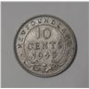 Image 1 : New Foundland 10 Cents 1945 Siver.