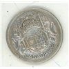 Image 1 : 1956 Canadian Silver 50 Cents Coin.