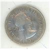 Image 2 : 1956 Canadian Silver 50 Cents Coin.