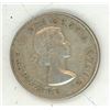 Image 2 : 1953 Canadian Silver 50 Cents Coin.