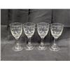 Image 12 : Lot Collection of Excellent Condition Wine Glasses, Glass bottle and Vintage Anchor Hocking Glasses 