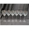 Image 7 : Lot Collection of Excellent Condition Wine Glasses, Glass bottle and Vintage Anchor Hocking Glasses 