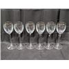 Image 9 : Lot Collection of Excellent Condition Wine Glasses, Glass bottle and Vintage Anchor Hocking Glasses 