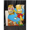 Image 4 : The Simpsons Cardboard Advert w/ Lays and Doritos from the 2000s (Great Condition)