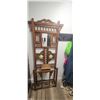 Image 1 : Antique Hall Tree with Umbrella Stand and Coat hooks.