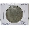 Image 2 : 1898 queen victoria 50 cents