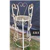 Image 1 : Wrought iron plant stand.