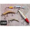 Image 1 : Vintage fishing lures.