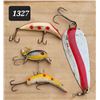 Image 1 : Vintage fishing lures.
