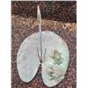 Image 2 : Cast metal sundial & small weather vane.