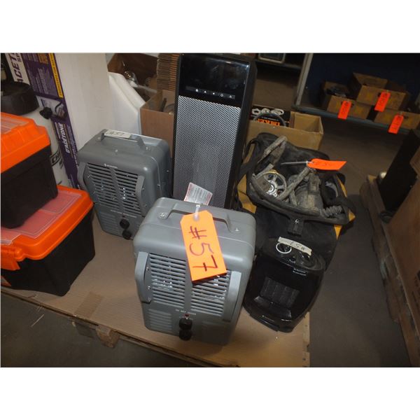 4 Space Heaters