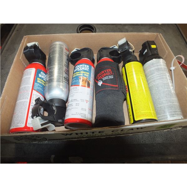 Box Of Bear Spray