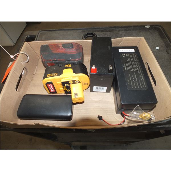 Box Of Assorted Battiers