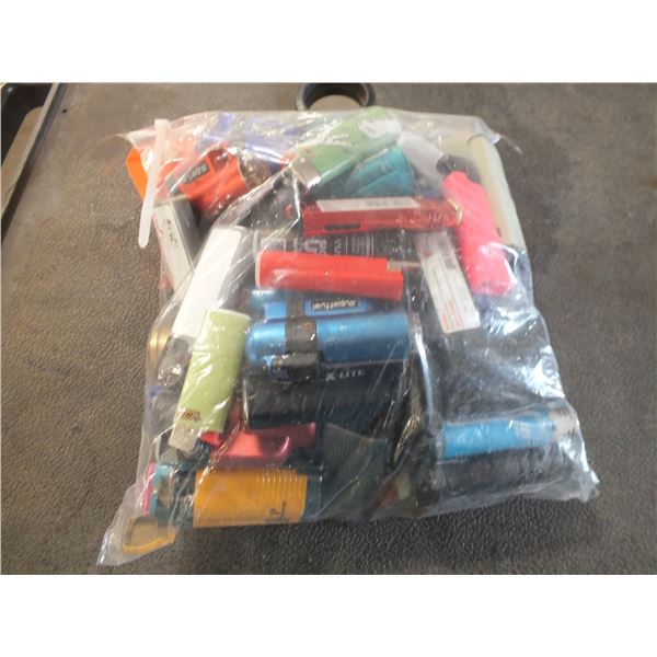 Bag Of Assorted Lighters
