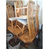 Image 1 : Wooden Table & 8 Chairs w/ 2 Leaf's