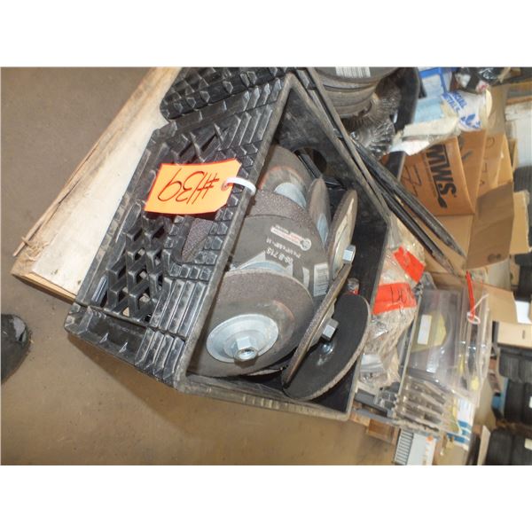 Milk Crate Of Grinding Disc's