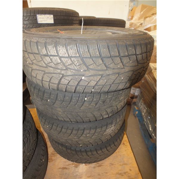 Set Of 4 Sailum Ice Blazer Tires w/ Rims