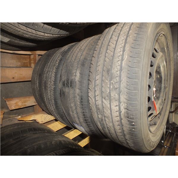 Set Of 4 Bridgestone Tires w/ rims