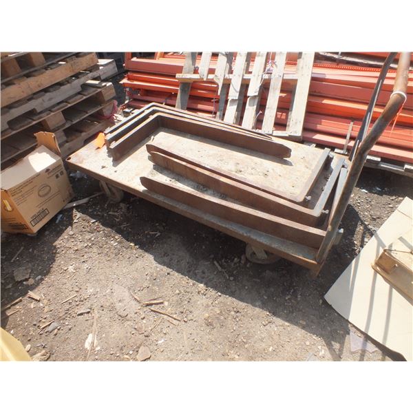 Moving Cart On Wheels