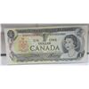 Image 1 : 1973 canadian $1 bill- AMV4320880