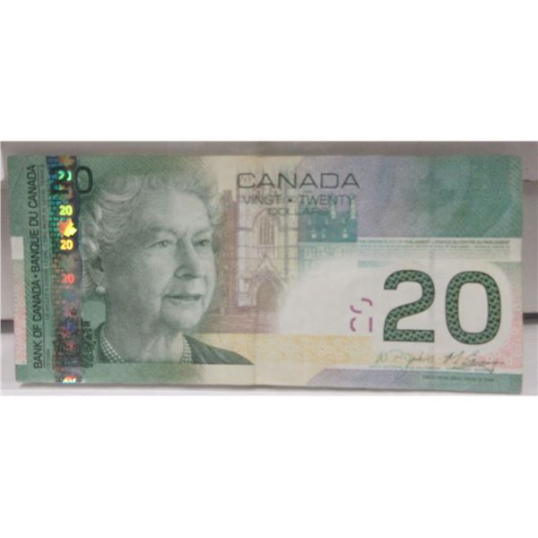 2004 canadian $20 bill- EUM4753798