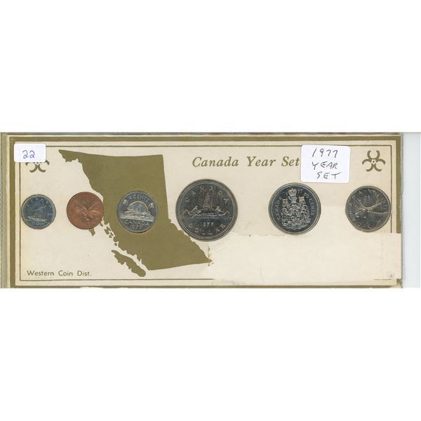 1977 canada proof-like set