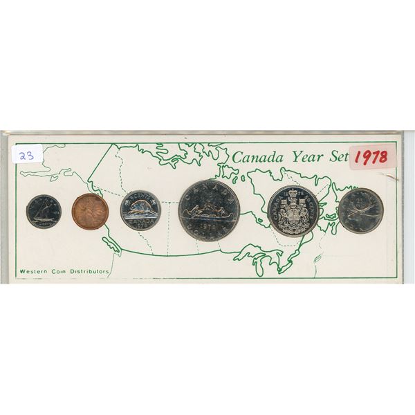 1978 canada proof-like set