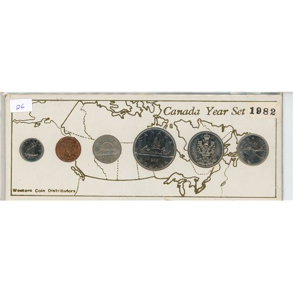 1982 canada proof-like set
