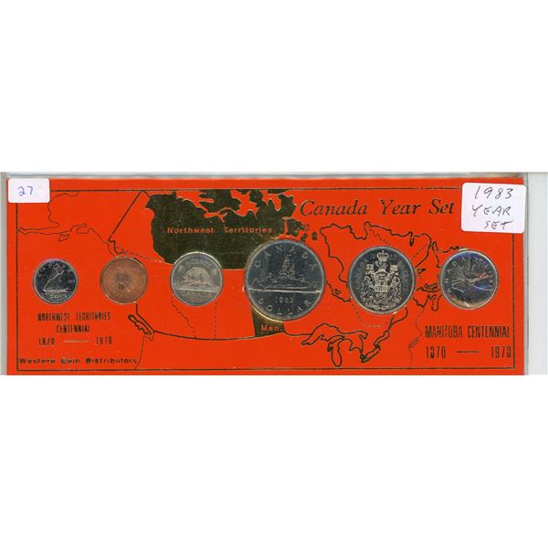 1983 canada proof-like set