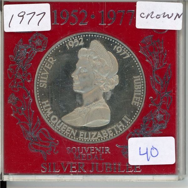 1977 silver jubliee souvenir medal
