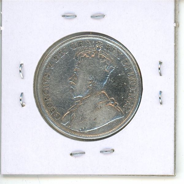 1917 canadian silver half dollar