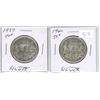 Image 1 : 1937 and 1940 canadian silver half-dollar